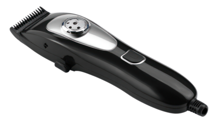 Professional Pet Grooming Kit Rechargeable Dog Hair Trimmer on Transparent Background