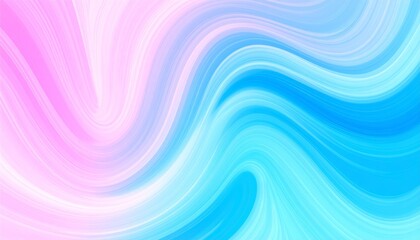 Obraz premium Abstract Vibrant Pink and Blue Swirl Wave Background