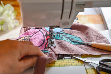 Fototapeta premium ハギレで作る小物