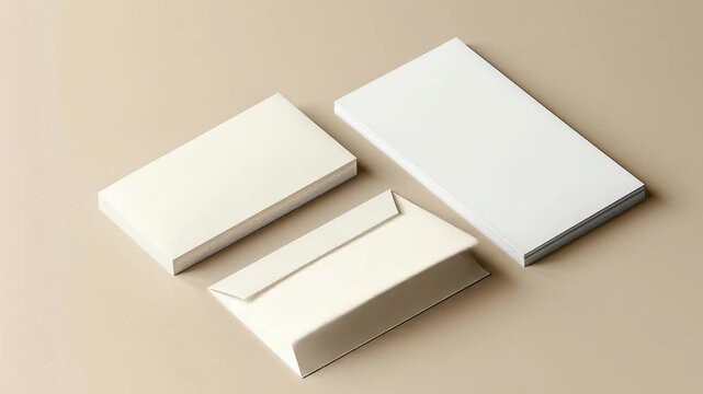 branding stationery mockup business card letter Videos