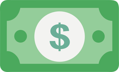 vector illustration of a dollar sign