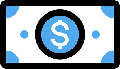 vector illustration of a green dollar sign with green background with question mark