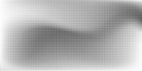 Black-white gradient halftone dots background. Pop art in vector illustration for your creative design