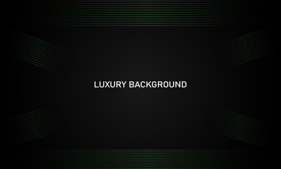 border background with green lines in the corners