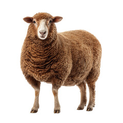 Sheep isolated on transparent background