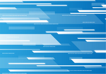 青色の光のラインのビジネス背景素材