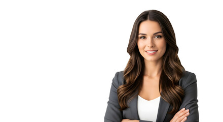 Confident Businesswoman Professional Leadership Female Executive Manager Corporate Career