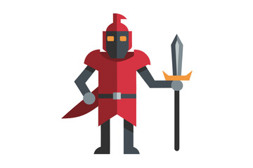 knight with sword