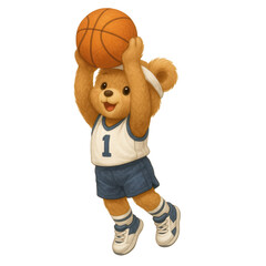 Sports Teddy Bear Clipart