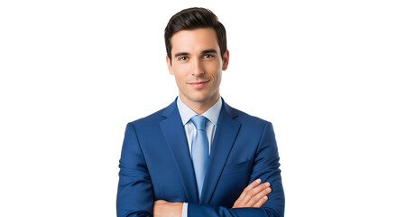 Confident Businessman Portrait Young Entrepreneur Leadership Professional Success