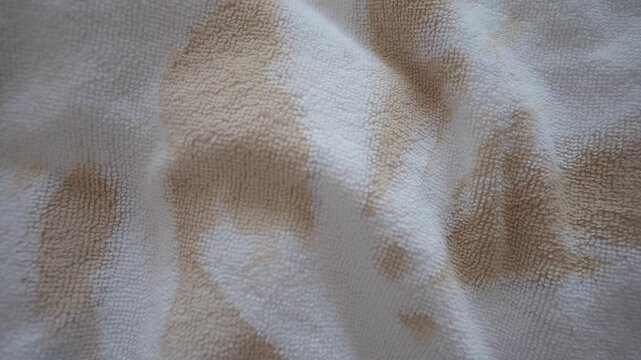 Tips to remove stubborn stains from white towels easily
