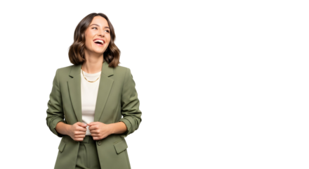 Successful Businesswoman Smiling Professional Corporate Executive Confident Leader