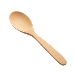 Wooden Spoon Kitchen Utensil isolated on a transparent background