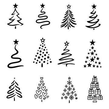 Weihnachtsbaum Set 2025