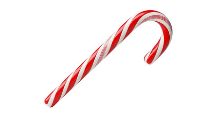 Candy Cane Red and White Striped Holiday Season Sweet Treat