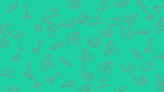 Abstract grey shapes on green background suitable for graphic design projects, website backgrounds, digital art, print materials, and presentations.