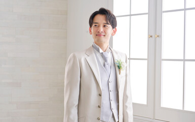 新郎　ポートレート