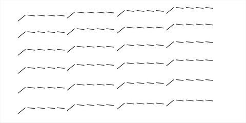 Origami plane icon with dotted path line. Travel, voyage or business trip concept. Online message symbol. Freedom or creativity concept.