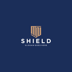 MN Shield Logo Design Inspiration