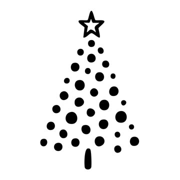 Weihnachtsbaum Punkte