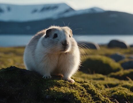 lemming on the ground