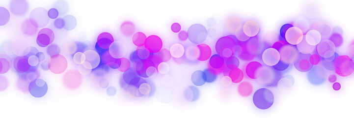 beautiful floating bokeh blur effect