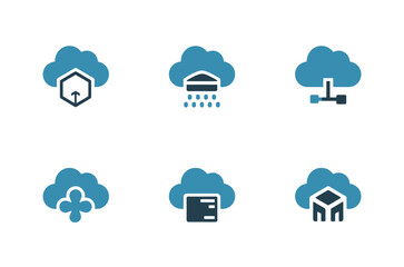Fototapeta premium Cloud Technology Illustration