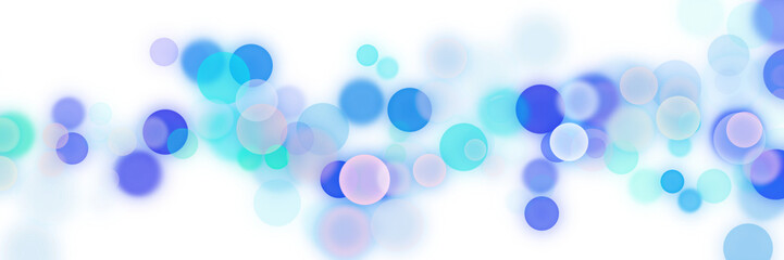 Soft Blue Light Bokeh Texture