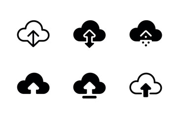Cloud Upload Symbol