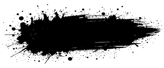 Vector Creative Modern Brush Stroke Banner Background Design