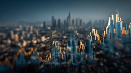 Financial Market Data Trends in Urban Environment