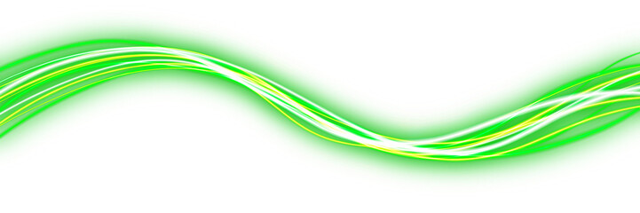 Sci-Fi Speed Motion with Neon Green