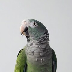 Obraz premium Photo of Parrot Isolated on white background