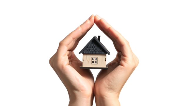 PNG Transparent Hands Holding House