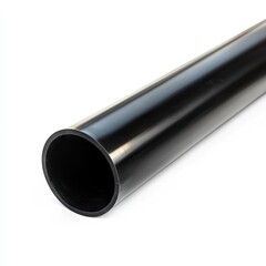 Photo of plastic pipe Isolated on white background