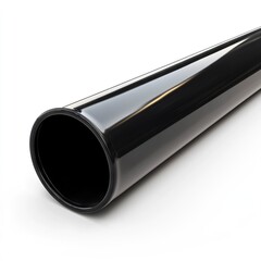 Photo of plastic pipe Isolated on white background