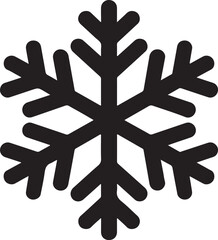 Snowflake icon. Snowflake Sign, Snowflake logo, vector flat illustration of Snowflake. Snowflake picture