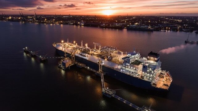 Independence Floating storage and regasification unit, FSRU, Port of Klaipeda