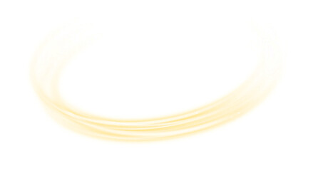 Golden Speed Lines on Transparent Background