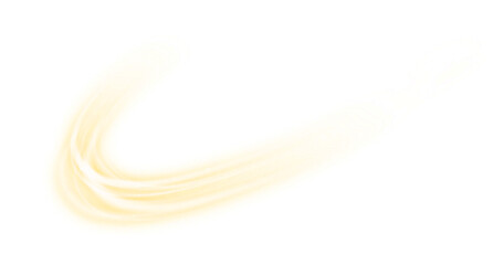 Bright Golden Trail Light Effect