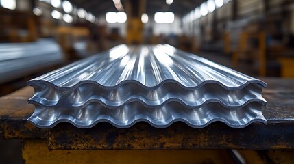 Metal sheet Steel industry factory Material.