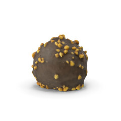Chocolate Ball Candy with Crunchy Nuts