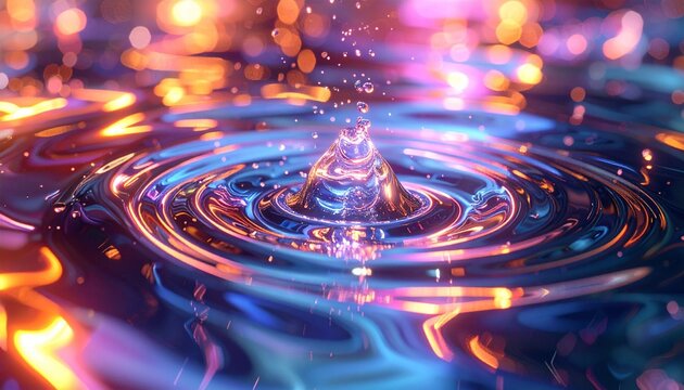 energy, movement, and natural beauty presented with a modern, digital touch.p