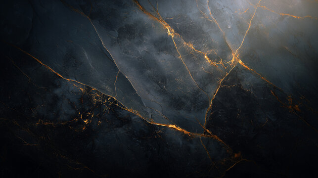 Luxuri&ouml;se Marmorstruktur mit goldenen Linien