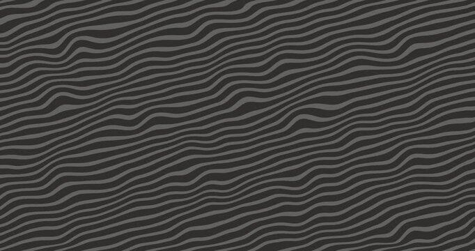Crazy vector animation waves
