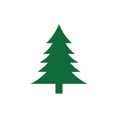 keywords:, evergreen, presented, isolated, nature, green, white, festive, silhouette, background., celebration, simple, tree, holidays, base, pine, fir, icon, season, solid, forest, extending