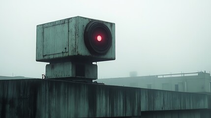 Surveillance camera Security system Fog.