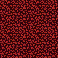 Abstract modern leopard seamless pattern. Animals fashion trendy background. Color decorative vector illustration for print, fabric, textile. Modern ornament of stylized skin.