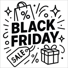 Black Friday Sale Banner – Big Discount Shopping Event