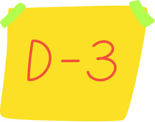 디데이 카운트다운 d-day countdown